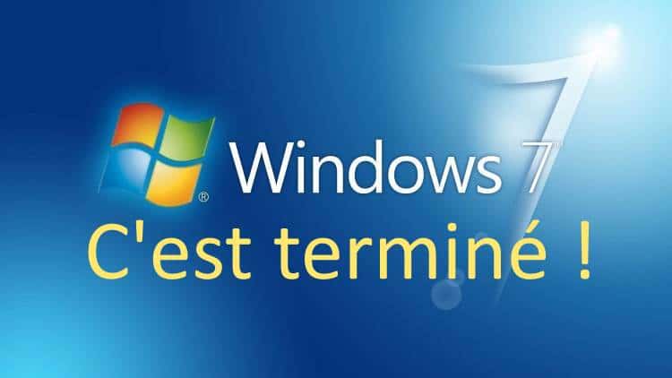 Lire la suite à propos de l’article Fin de vie de Windows 7 le 14/01/2020